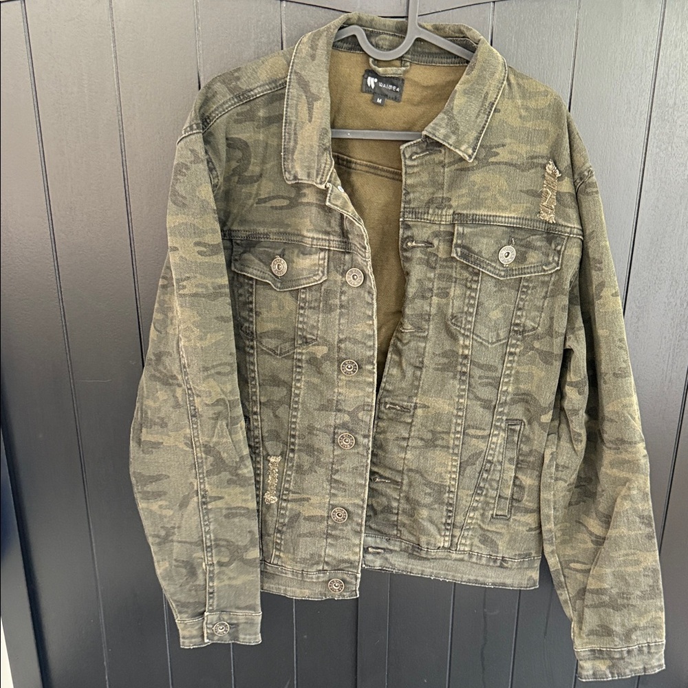Men's Camouflage Military Field Jacket
